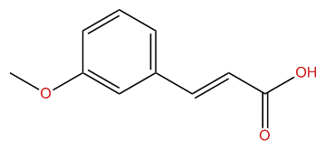 (E)-3-(3-Methoxyphenyl)-2-propenoic acid